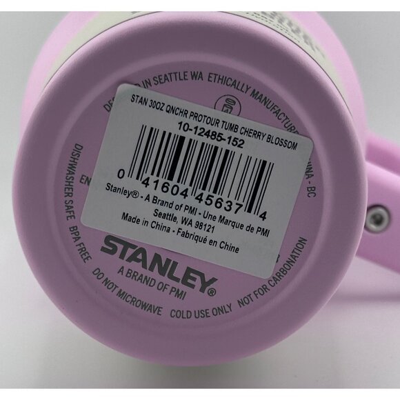 STANLEY QUENCHER PROTOUR FLIP STRAW TUMBLER, 30OZ CHERRY BLOSSOM - Picture 4 of 4